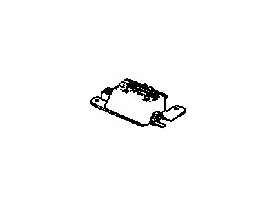 GM 12117323 Connector, Rear Compartment Lid Release Or Ajar, Blue