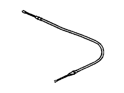 GM 25743469 Parking Brake Cable