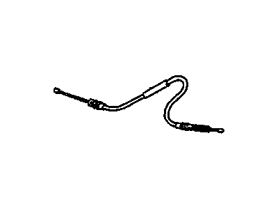 Cadillac Parking Brake Cable - 15236959