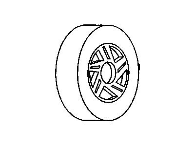1987 Chevy Beretta Spare Wheel - 12394412