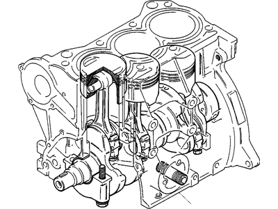 Chevy 91177692 Short Block