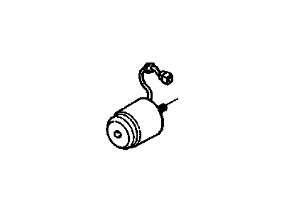 GM 12126470 Connector, Engine Air Cooling(Electrical), Red
