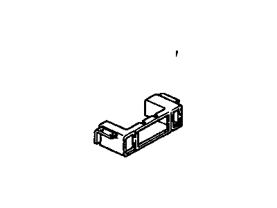 Oldsmobile 10170065 Radio Housing