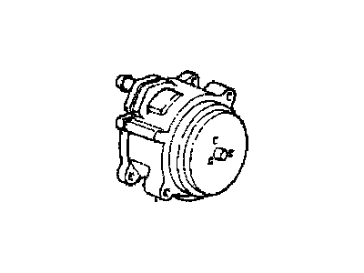 1987 Chevy Chevette Secondary Air Injection Pump - 7849158