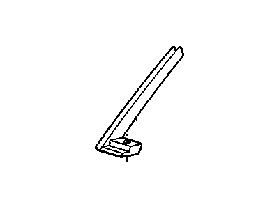 GM 10273004 Weatherstrip, Front Passenger Side