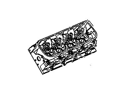 Chevy 12581477 Cylinder Head