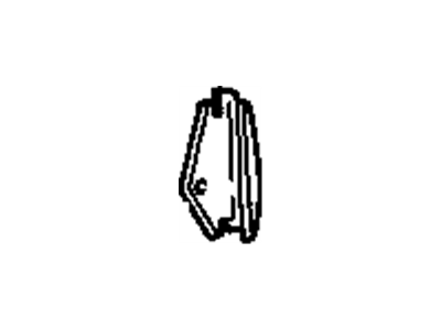 Pontiac 10142872 GUIDE, WINDOW UPPER