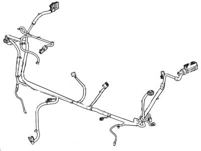 Chevy 23493870 HARNESS,FWD LAMP WIRING(INCLUDES 4,5,7)(LABELED 23493870)