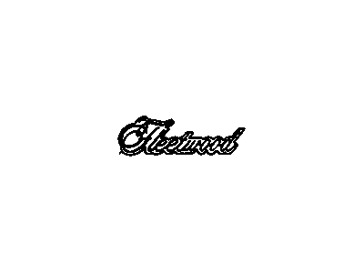Cadillac Fleetwood Emblem - 20632194