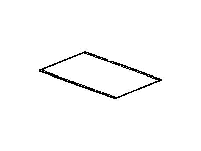 GM 15194052 Deadener, Floor And Toe Panel, Front