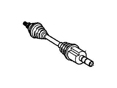 Oldsmobile Cutlass Calais Axle Shaft - 26018511