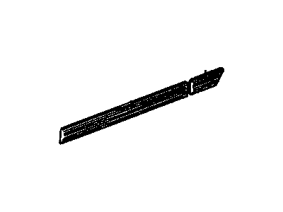 1988 Chevy Sprint Door Moldings - 96056663