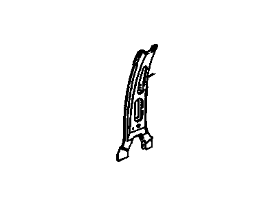 Buick 12365228 Center Pillar