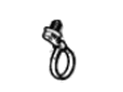 Cadillac 11546558 CLIP,RADIATOR SURGE TANK INLET HOSE(PART OF 11)(15.8MM INSIDE DIAMETER)(FIRTREE CLIP)(8.866)