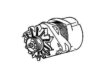 Pontiac Alternator - 10463094