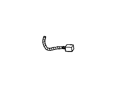 GM 15305949 Connector, Rear Window Defogger, White