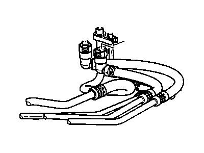 Chevy 22862258 HOSE,HEATER OUTLET(FOR VEHICLE BUILT ON 10/17/2011 & AFTER)(1ST DESIGN 20984280)