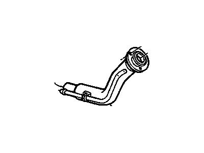Chevy K5 Blazer Fuel Filler Hose - 14071919