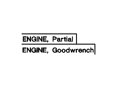 Pontiac 88894197 Engine