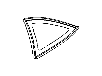 Saturn 21170374 Quarter Glass