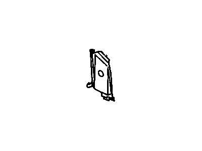 Cadillac 20556456 Hinge Pillar