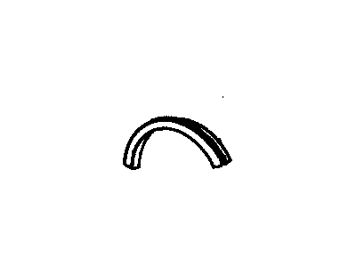GM 20725694 Wheel Opening Molding, Rear Passenger Side