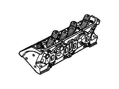 Cadillac 1645821 Cylinder Head