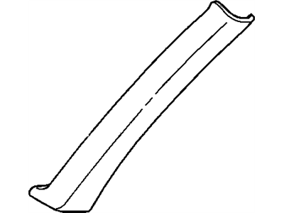 GM 3546434 Molding, Windshield Garnish Molding, Upper