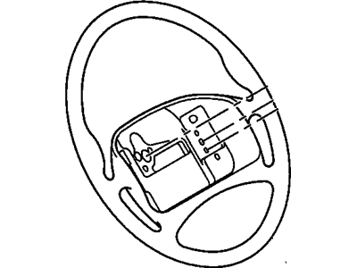 Chevy Monte Carlo Steering Wheel - 16821632