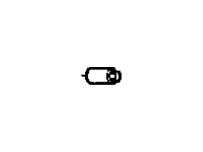 GM 12338016 Wheel Nut Cap, Front Rear