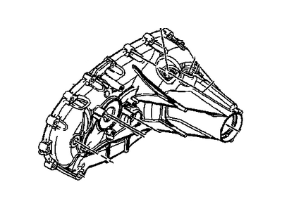 GM 19302452 Case, Transfer Case, Rear