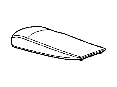Chevy 22853141 ARMREST,FRONT FLOOR CONSOLE(INCLUDES 2-6)(TITANIUM)(*KIT1)