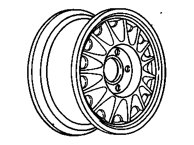 1993 Buick Commercial Chassis Spare Wheel - 12503567