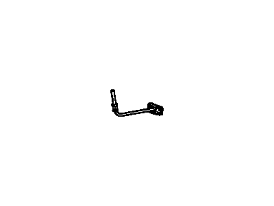 Chevy Equinox Parking Brake Cable - 25832045