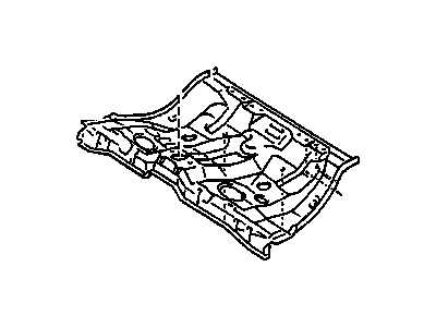 2000 Chevy Prizm Floor Pan - 94858797