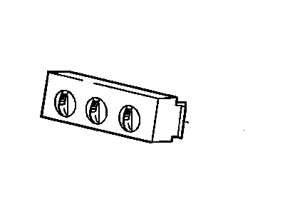 GMC Safari A/C Switch - 16202941