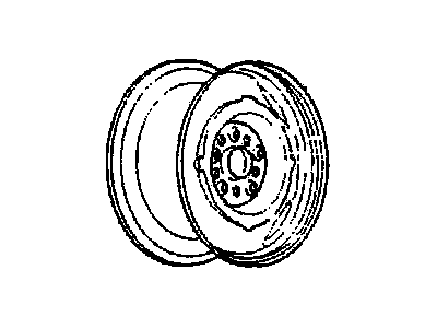 Oldsmobile Custom Cruiser Spare Wheel - 9590603