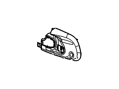 GM 15149156 Plate, Door And End Gate Electrical, Blue, Front