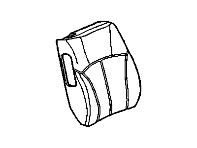GM 88983287 Cover, Am7 - Rear Folding Bench Seat Back