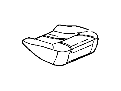 GM 88949502 Cover, Am7 - Rear Folding Bench Seat Cushion