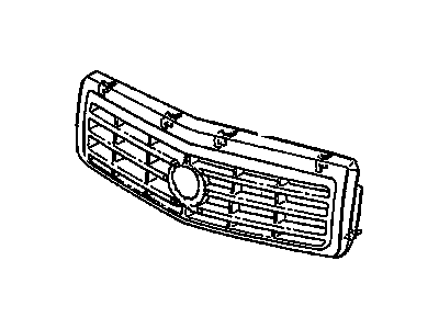 GM 12335621 Grille Assembly, Blue; Green; Teal