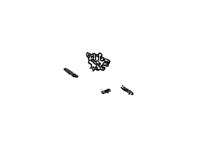 GM 94857421 Lock Assembly