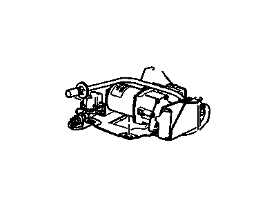 GM 20827740 Compressor, Rear