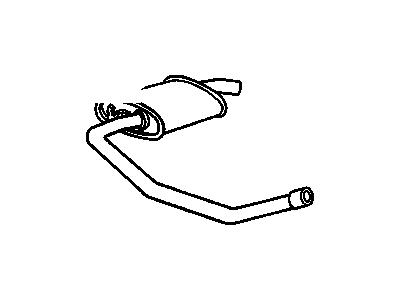 Pontiac Muffler - 22545678