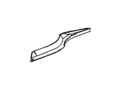 Oldsmobile 25655082 Upper Reinforcement