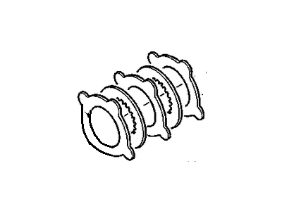 Chevy 23159378 DISC SET,LOCKING DIFFERENTIAL CLUTCH