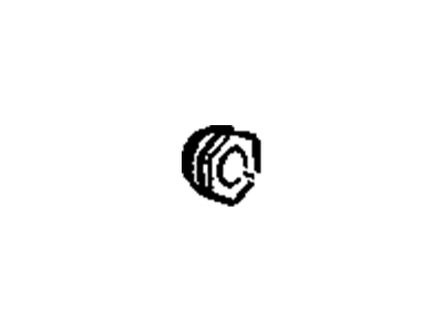 Chevy 11516077 NUT,HEX FLANGED HEAD,M10X1.5,11.7THK,21.5 O.D.,10,7111M(CATALYTIC CONVERTER)