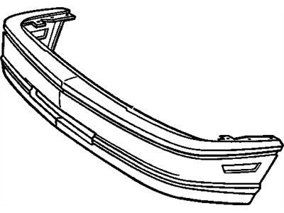 Oldsmobile Achieva Bumper - 22651504
