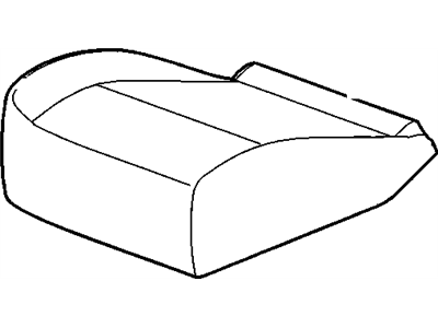 GM 15933323 Cover, Am4 - Rear Folding Split Back Bench Seat