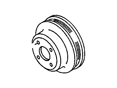 Chevy Nova Water Pump Pulley - 94856481